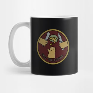 Debt Collecting Scouts Badge Mug